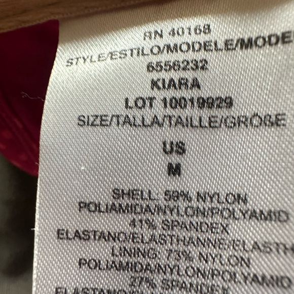 BNWT Skinny Dippers Crushin Kiara Pink Floral Two Piece Bathing Suit. Medium - Picture 8 of 9